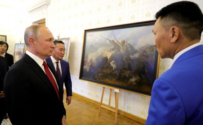 В Монголии визит Путина вызвал массу противоречивых отзывов