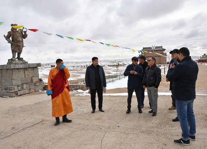 Глава Тувы посетил монгольскую Шамбалу
