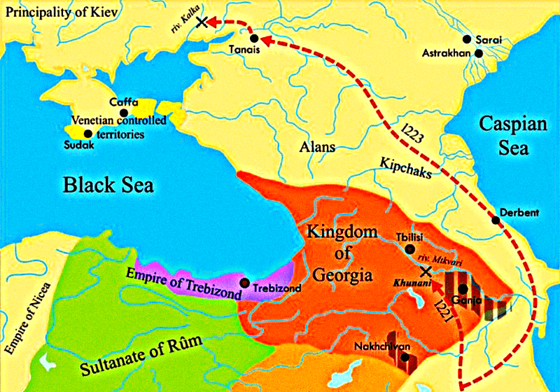 Русь до монгольского нашествия и причины нашествия на Русь