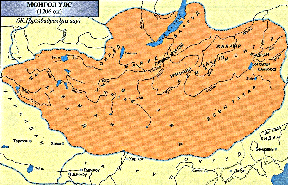 О найманах, населявших территорию Монголии в XII – начале XIII веках