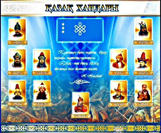 Флаг Казахского ханства: как турецкий новодел с «вечным узлом» стал символом нации