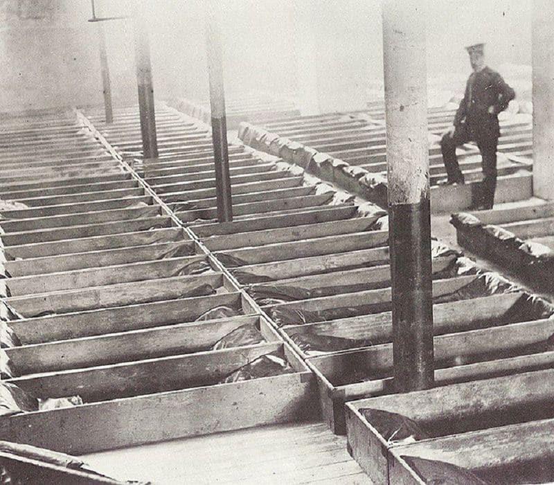 Верёвочная кровать в ночлежках Британии XIX–XX века