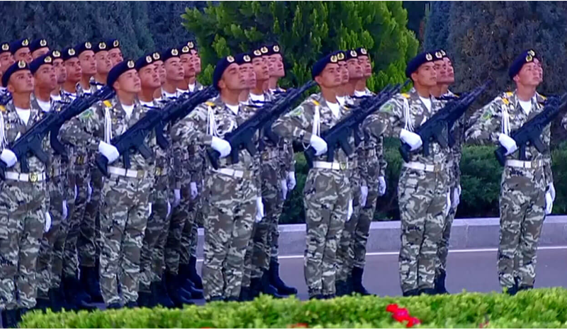 ​В Туркменистане впервые провели военный парад в честь Дня победы