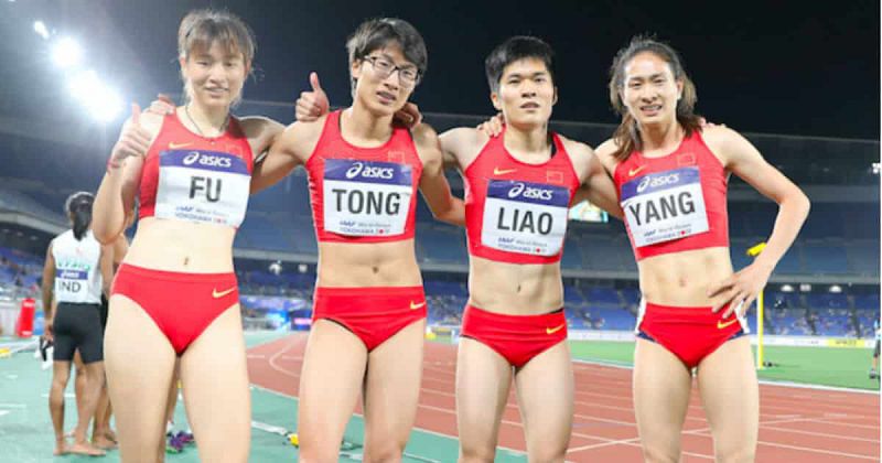 Китайских легкоатлеток заподозрили в том, что они мужчины