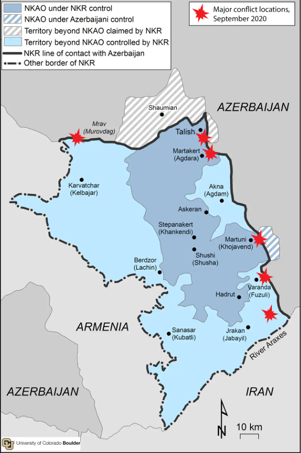 Война в Карабахе: оценка обстановки, тактики и потерь сторон