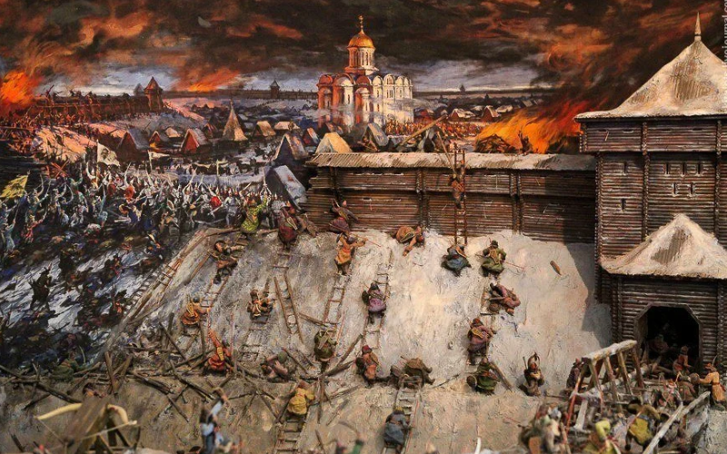 ​3 февраля 1238 года к стенам Владимира подошло войско монгольского хана Батыя​