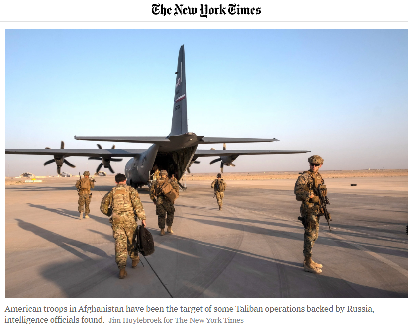 МИД России назвал фейком публикацию NYT о талибах