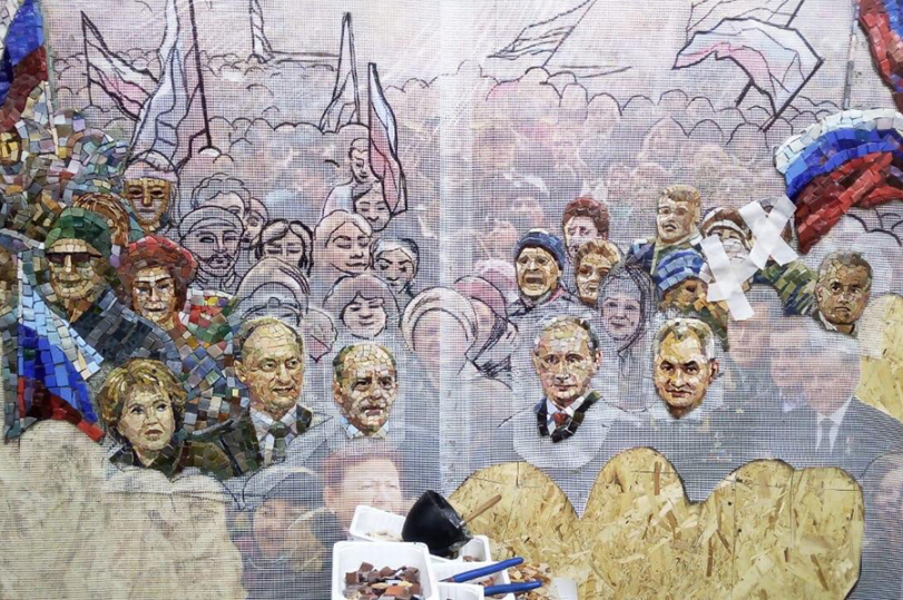 СМИ узнали о демонтаже мозаики с портретом Путина в храме парка «Патриот»