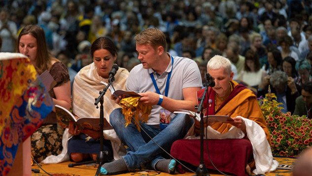 В Риге проходят учения Далай-ламы