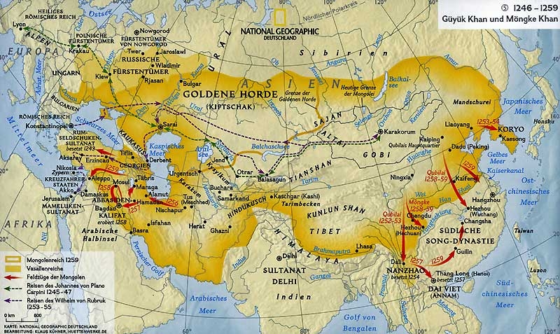Что нужно знать о Великой Монгольской империи и Золотой Орде?