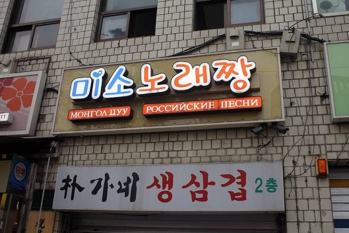 Мигрантский анклав в Сеуле (на примере Монгол тауна). "Монгол таун" - это центр притяжения русскоязычных мигрантов. 