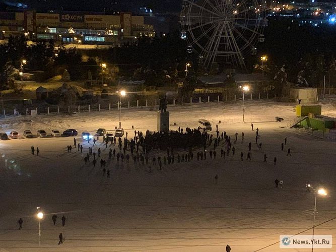 В Якутске был организован стихийный антимигрантский митинг