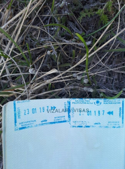 На границе с Казахстаном найден загадочный человеческий скелет. Рядом лежал паспорт гражданина Узбекистана