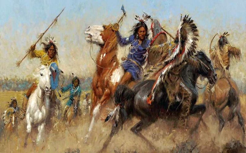 Как индейцы экстерном прошли путь военного искусства