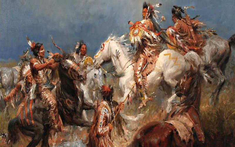 Как индейцы экстерном прошли путь военного искусства