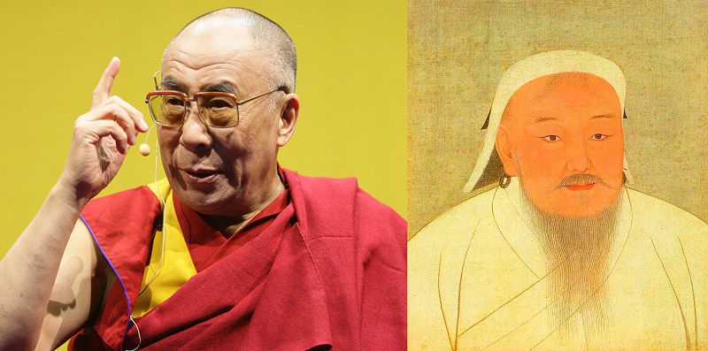 Далай-лама трижды призвал монгольские народы развивать в себе «дух Чингисхана»​