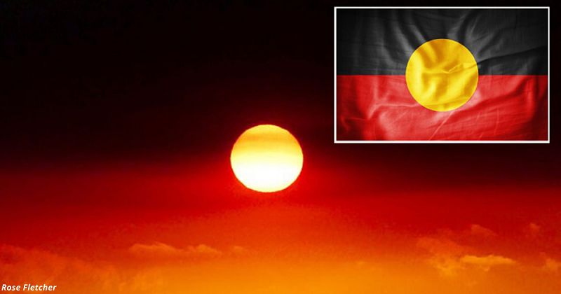 ​Пожары превратили небо Австралии во флаг аборигенов, которых они истребили