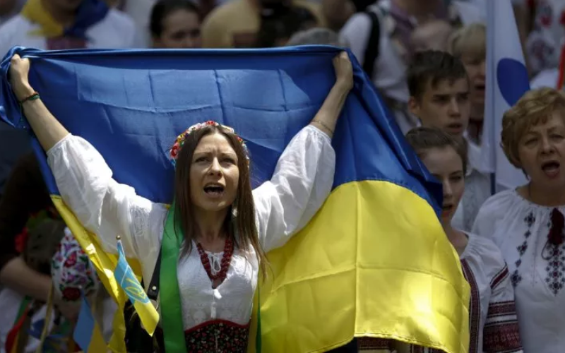 Опрос: Более половины украинцев сочли Россию «страной-агрессором»