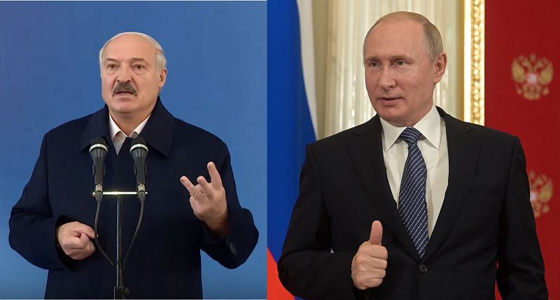 ​Лукашенко и Путин: как легко и просто быть здоровым