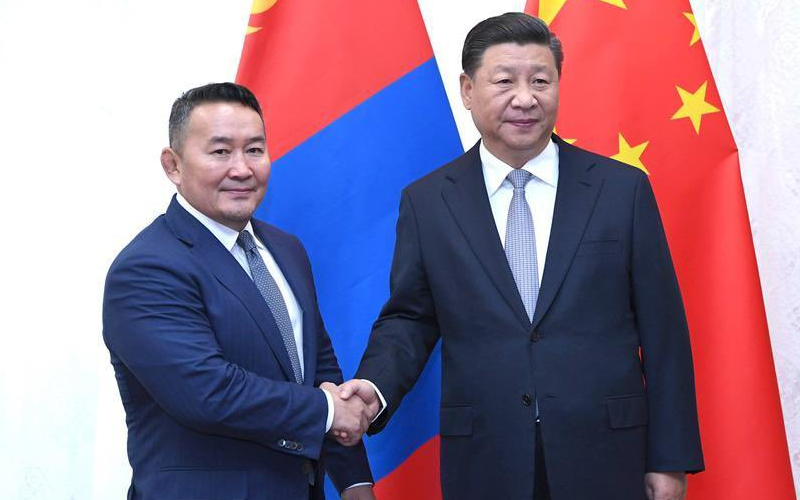 Китай и Монголия — дружественные страны-соседи «с общими горами и водами»