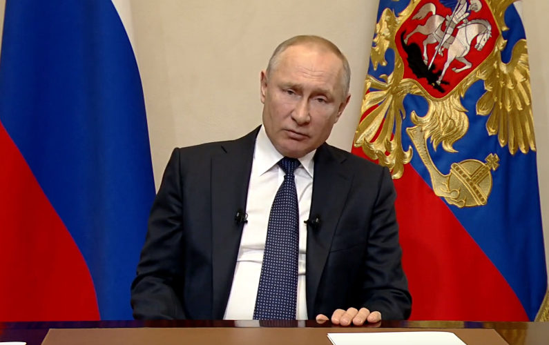 Путин объявил об отмене следующей рабочей недели из-за коронавируса