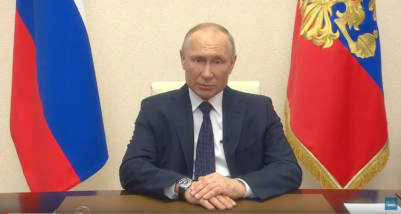 Полный текст обращения Путина к россиянам