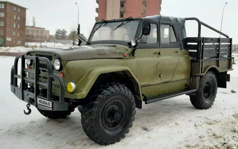 Казахстанский степной монстр. Кто и зачем скрестил УАЗ-469, ГАЗ-66 и ЗиЛ-131?