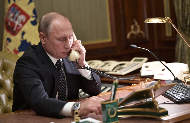 На этой неделе Путин провёл телефонные разговоры с Лукашенко, Мирзиёевым, Абэ