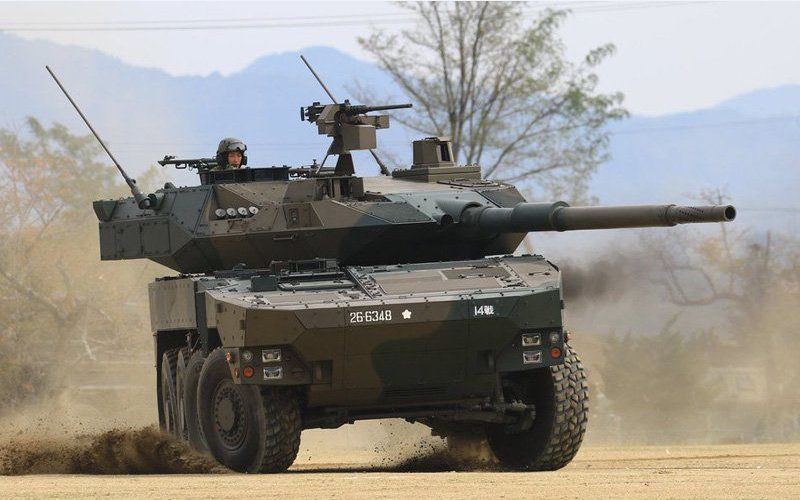 ​Япония закупает колёсные танки на случай войны на Курилах​